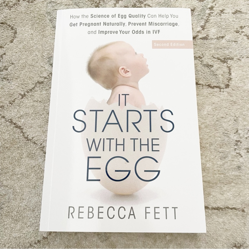 It Starts with the Egg Paperback Book by Rebecca Fett